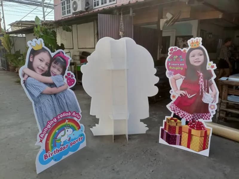 ผลงานป้ายยืน #16 ร้านป้ายลพบุรี ทวิกานต์ 2019